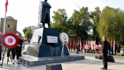 Ulu Önder Gazi Mustafa Kemal Atatürk, vefatının 87. yıldönümünde Kuzey