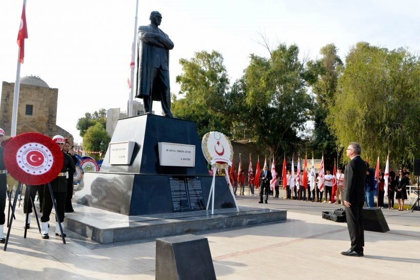 Ulu Önder Gazi Mustafa Kemal Atatürk, vefatının 87. yıldönümünde Kuzey