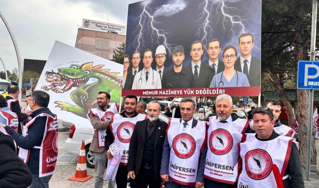 Üniversite İdari Personel Sendikası (ÜNİPERSEN) Genel Başkanı İbrahim Güzel, “Borcu
