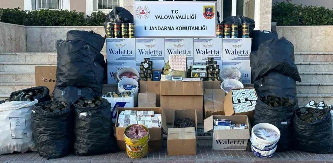 Yalova’da jandarma operasyonunda 1 kişi gözaltına alındı ve 142,260 dolu,