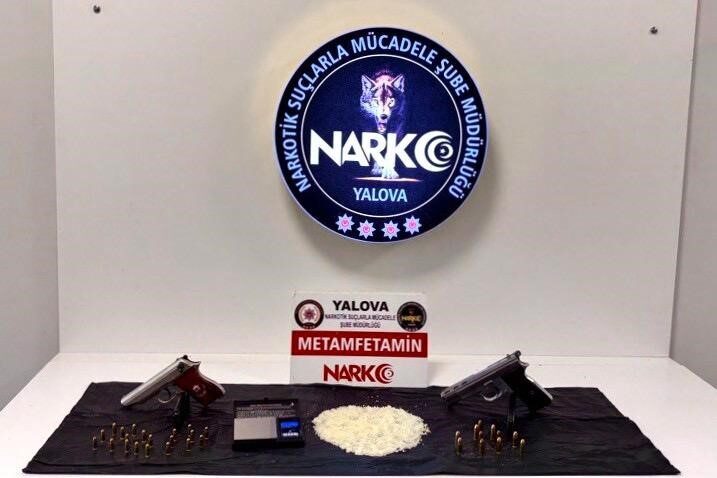 Yalova’da polis, Kasım ayı boyunca yapılan uyuşturucu operasyonlarında gözaltına alınan