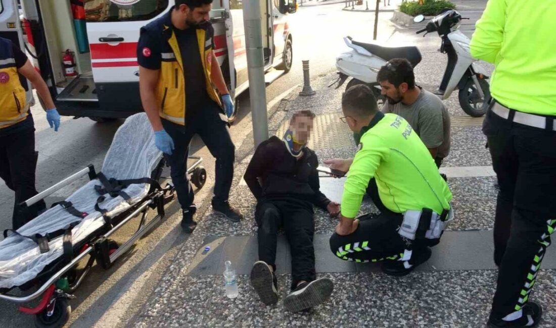 Antalya’nın Manavgat ilçesinde meydana gelen bir kaza, bir motosiklet sürücüsünün