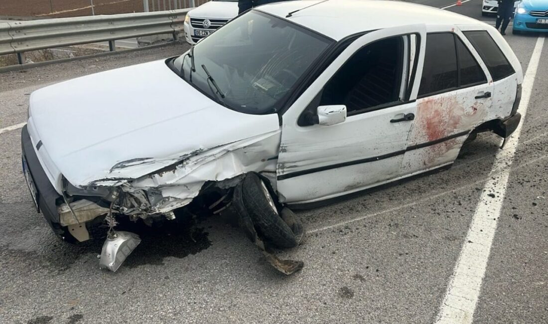 Kayseri’nin Bünyan ilçesinde meydana gelen trafik kazasında otomobil sürücüsü hayatını
