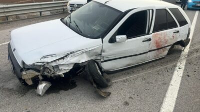 Kayseri’nin Bünyan ilçesinde meydana gelen trafik kazasında otomobil sürücüsü hayatını
