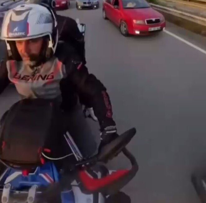 Giresun’da, Karadeniz Sahil Yolu’nu kapatıp drift yapan trafik magandalarına anbean