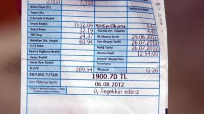 2026’nın ilk günüyle birlikte elektrik ve doğal gaz faturalarında kapsamlı