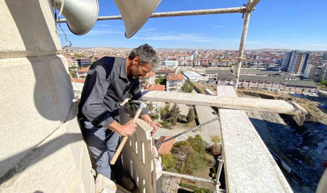 Yozgat’ın Sorgun ilçesinde yaşayan ve 17 yaşından bu yana minare