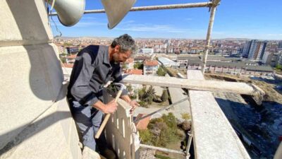 Yozgat’ın Sorgun ilçesinde yaşayan ve 17 yaşından bu yana minare