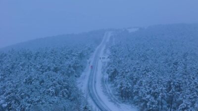 Yurdu etkisi altına alan soğuk hava dalgasıyla birlikte İç Anadolu