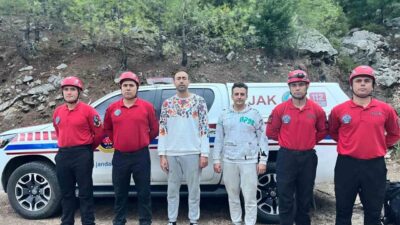 Antalya’nın Konyaaltı ilçesinde geçtiğimiz Pazar günü dağda yürüyüş yaparken dönüş
