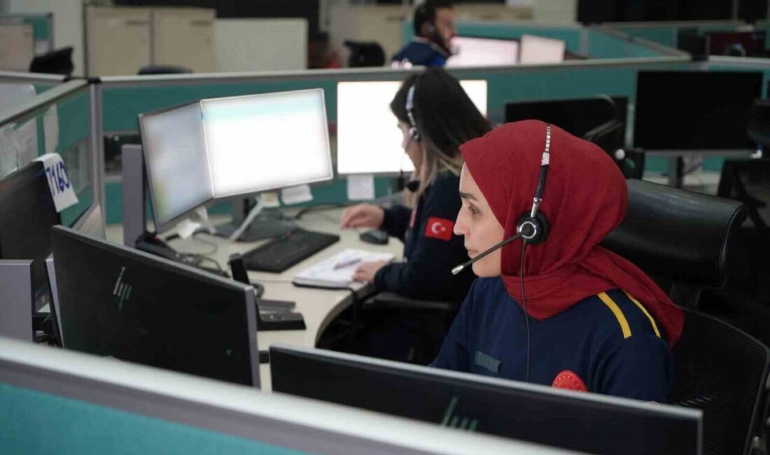 Kırıkkale’de 2025 yılı içerisinde 112 Acil Yardım Merkezi’ne yapılan çağrıların
