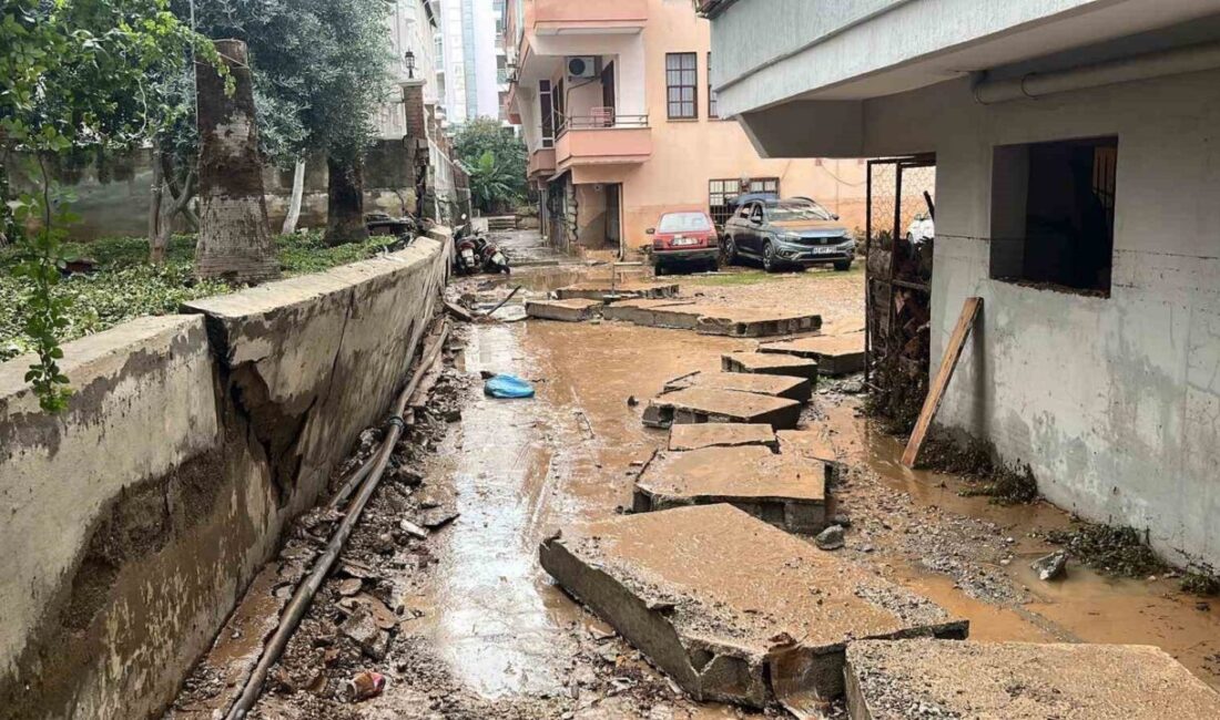 Alanya ilçesinde Meteoroloji Genel Müdürlüğü’nün sarı kodlu uyarısının ardından dün