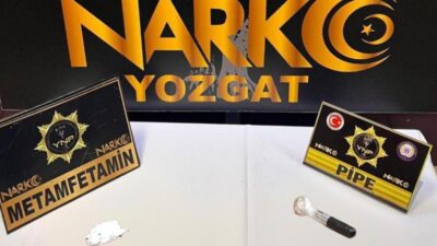 Edinilen bilgilere göre, Yozgat Narkotik Şube Müdürlüğü ile Yerköy Narkotik