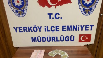 Edinilen bilgilere göre, Yerköy ilçesinde kumar oynandığı tespit edilen bir kıraathanede