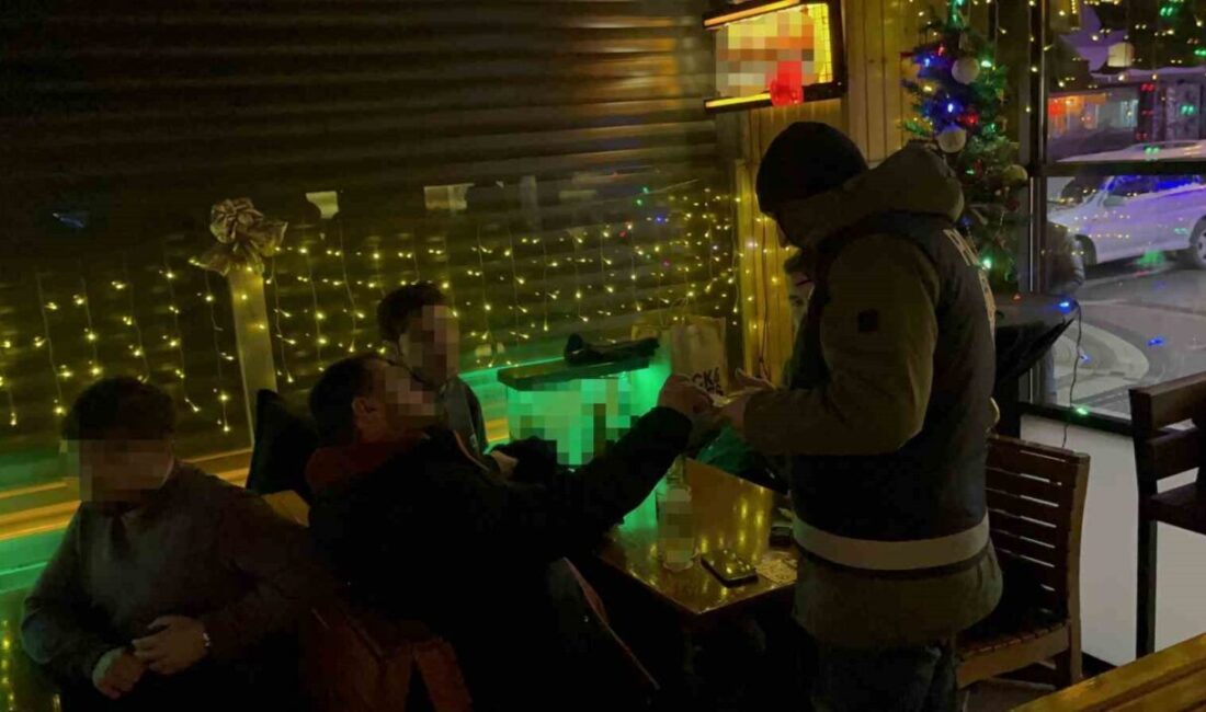 Eskişehir’de yılbaşı tedbirleri çerçevesinde gerçekleştirilen asayiş denetiminde, 350’si polis olmak