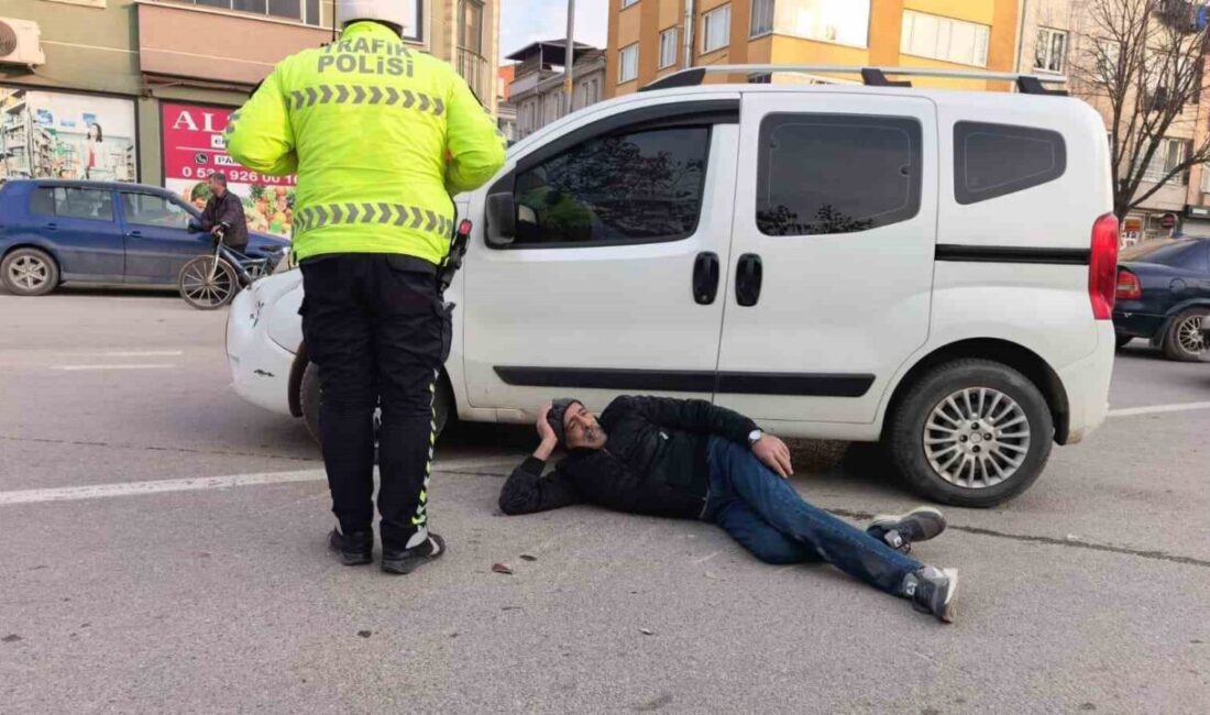 Bursa’nın İnegöl ilçesinde gerçekleşen bir kaza sonucunda, bir hafif ticari
