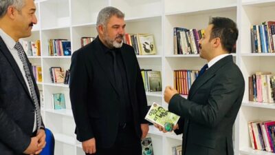 Çiçekdağı Kaymakamı Durdu Yavuz Öğüt ile İlçe Millî Eğitim Müdürü