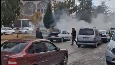 Yerköy’de nedeni henüz belirlenemeyen bir yangın paniğe neden oldu. Çarşı