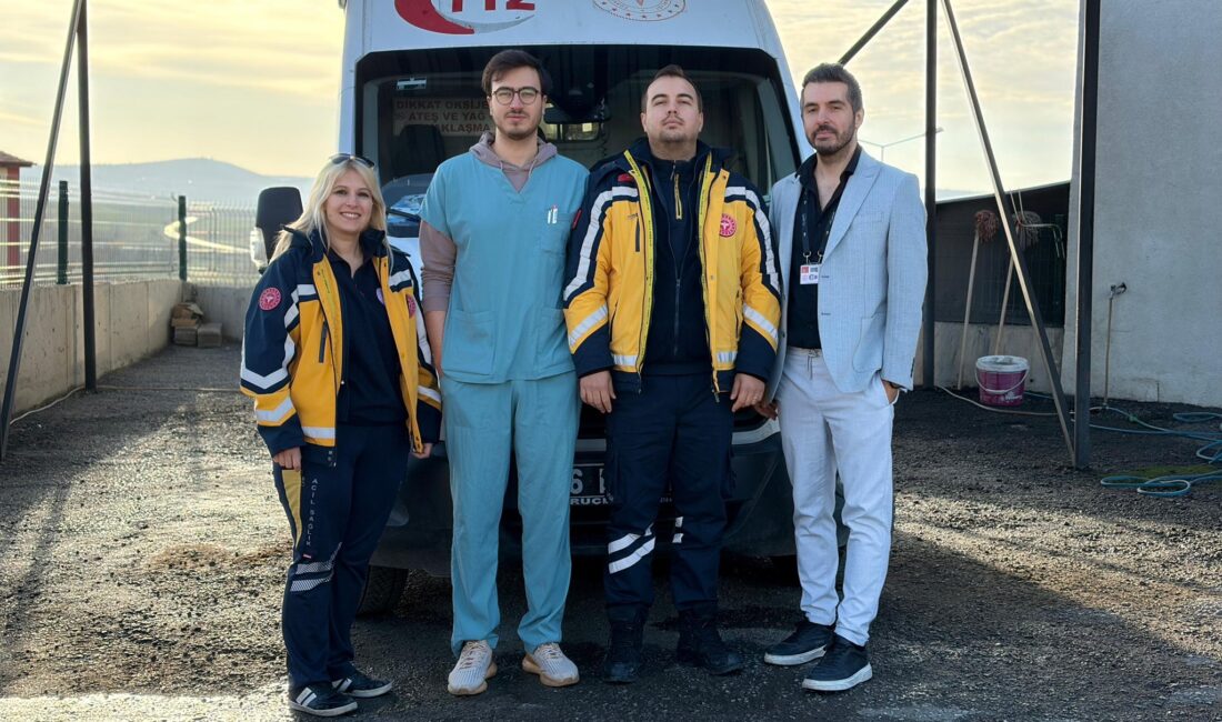 Yozgat’ın Kadışehri ilçesinde hastaneye sevk sırasında yaşanan ani doğum sancıları,