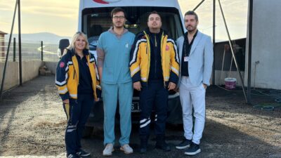 Yozgat’ın Kadışehri ilçesinde hastaneye sevk sırasında yaşanan ani doğum sancıları,