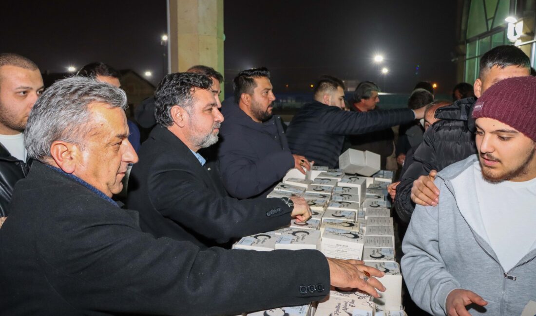 Yerköy Belediye Başkanı Av. Fatih Arslan, Regaib Kandili dolayısıyla Molla