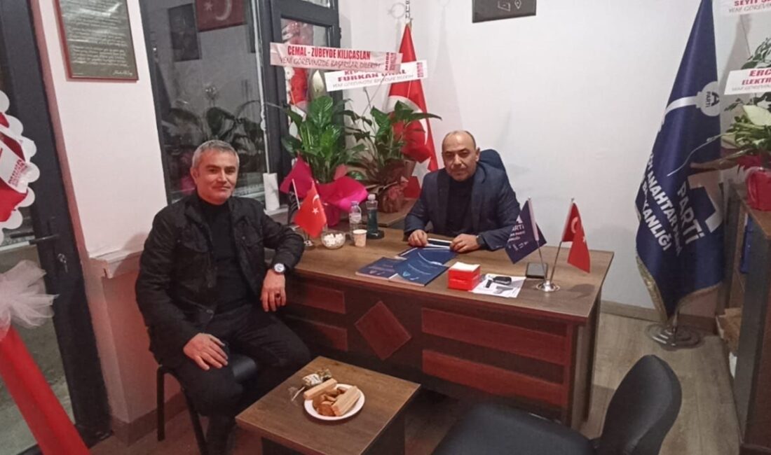 Anahtar Parti Yerköy İlçe Başkanlığı’nda hayırlı olsun ziyaretleri sürüyor. İlçe