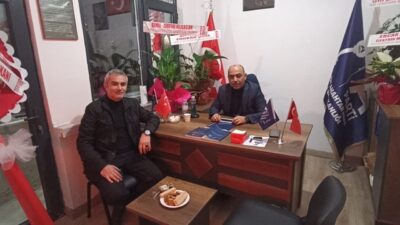 Anahtar Parti Yerköy İlçe Başkanlığı’nda hayırlı olsun ziyaretleri sürüyor. İlçe
