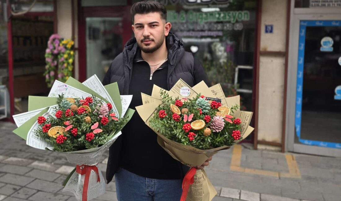 Yılbaşına sayılı günler kala Yerköy’de çiçekçilerde yoğunluk yaşanıyor. Bu yılbaşının