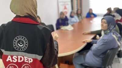 Şefaatli Kaymakamlığı, Aile Destek Merkezi’nde (ADEM) yürütülen çalışmalar kapsamında kursiyerlere