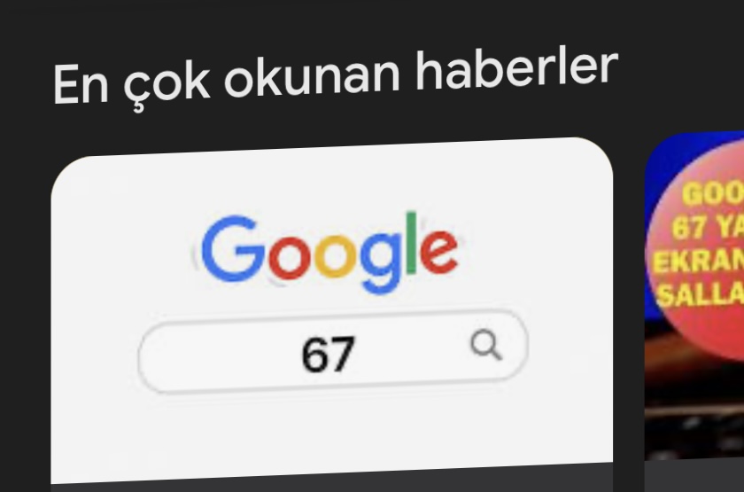 Son günlerde internet kullanıcılarının sıkça karşılaştığı ilginç bir durum dikkat