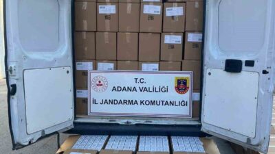 Adana’da Jandarma ekipleri, Ceyhan ilçesinde şüpheli bir aracı durdurarak 2