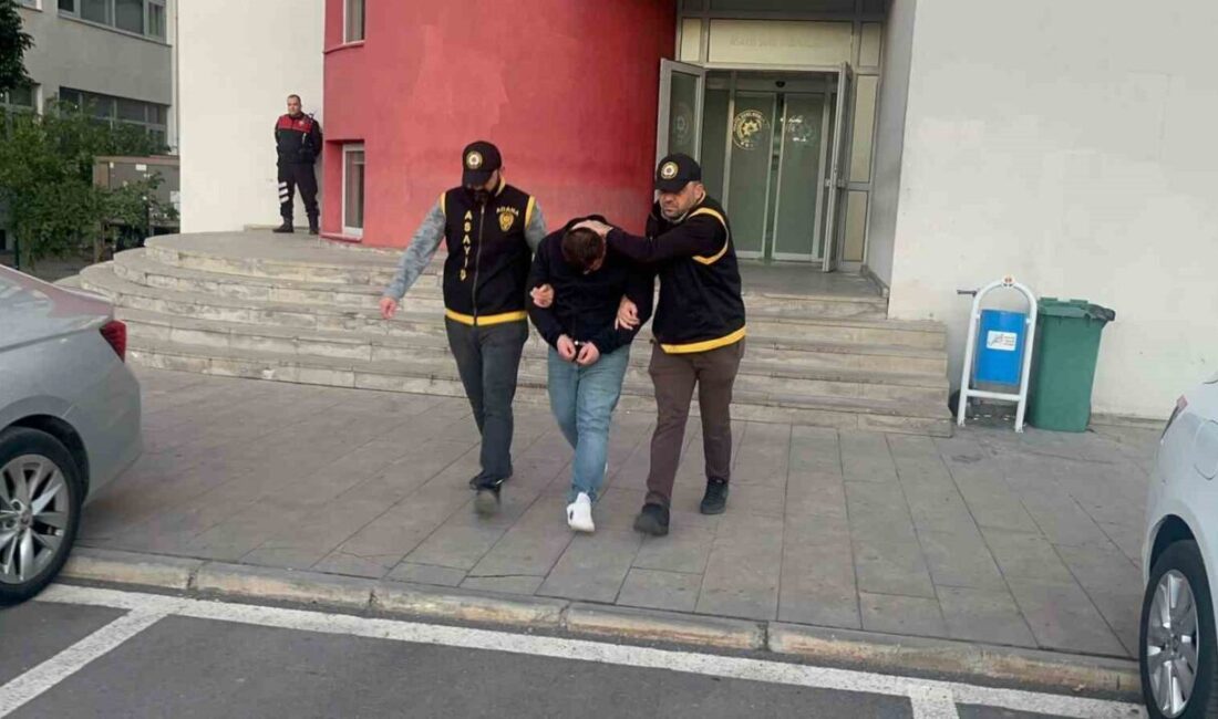 Adana’da polis tarafından 254 suçtan aranan ve 25 yıl 6