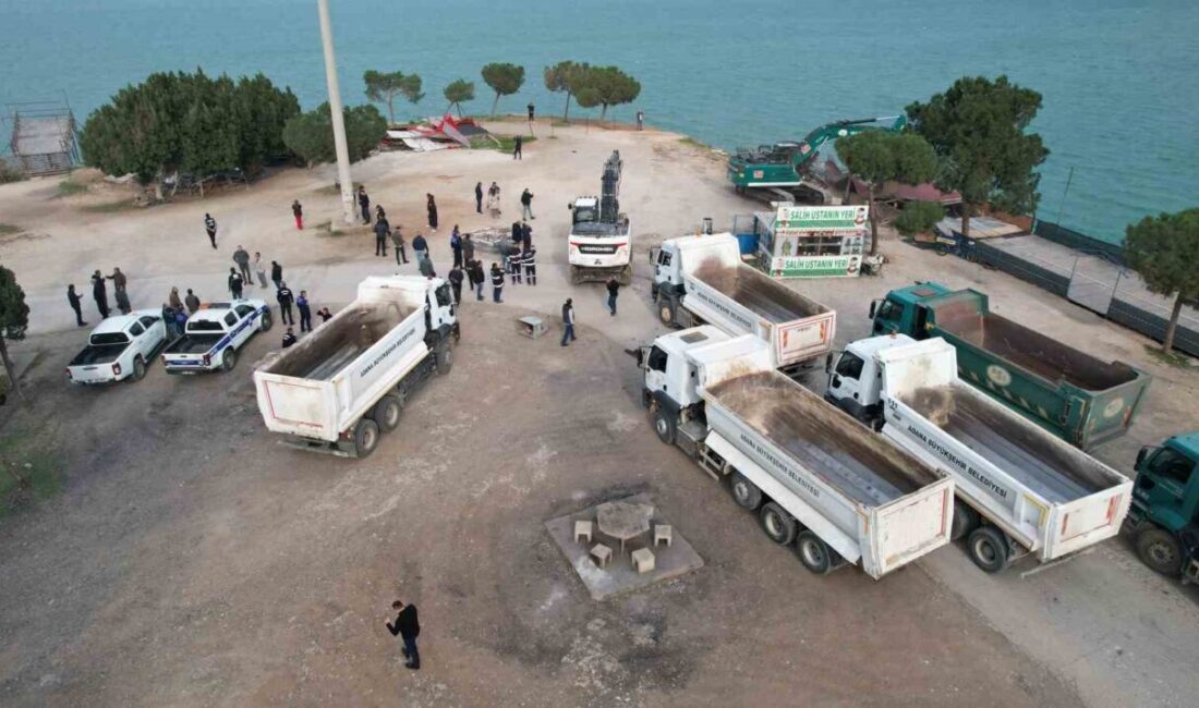 Adana’da, “Amerikan Adası” olarak bilinen bölgede yaşanan gerginlik sonrası yıkım