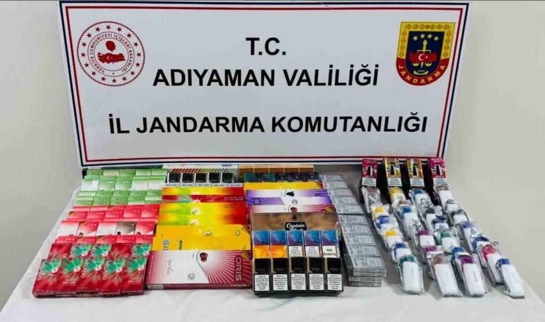 Adıyaman İl Jandarma Komutanlığı ekipleri, Adıyaman Cumhuriyet Başsavcılığı koordinasyonunda gerçekleştirdikleri