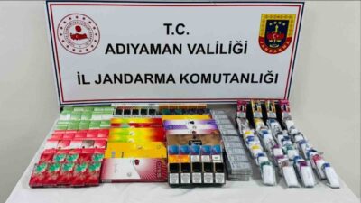 Adıyaman İl Jandarma Komutanlığı ekipleri, Adıyaman Cumhuriyet Başsavcılığı koordinasyonunda gerçekleştirdikleri