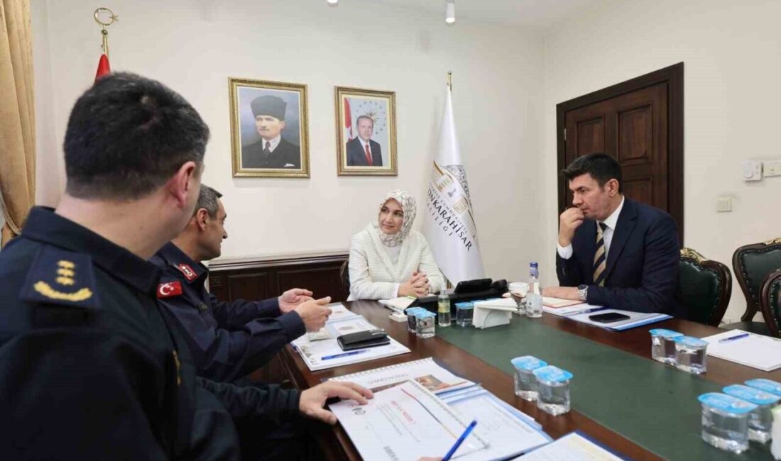 Afyonkarahisar’da düzenlenen asayiş toplantısında özellikle trafik kazalarının minimize edilmesine yönelik