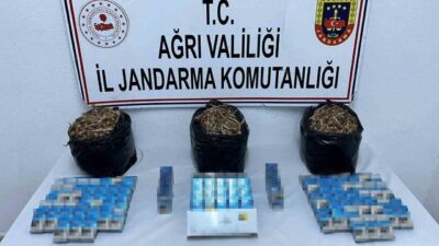 Ağrı’nın Doğubayazıt ilçesinde jandarma ekipleri tarafından gerçekleştirilen yol kontrolü sırasında