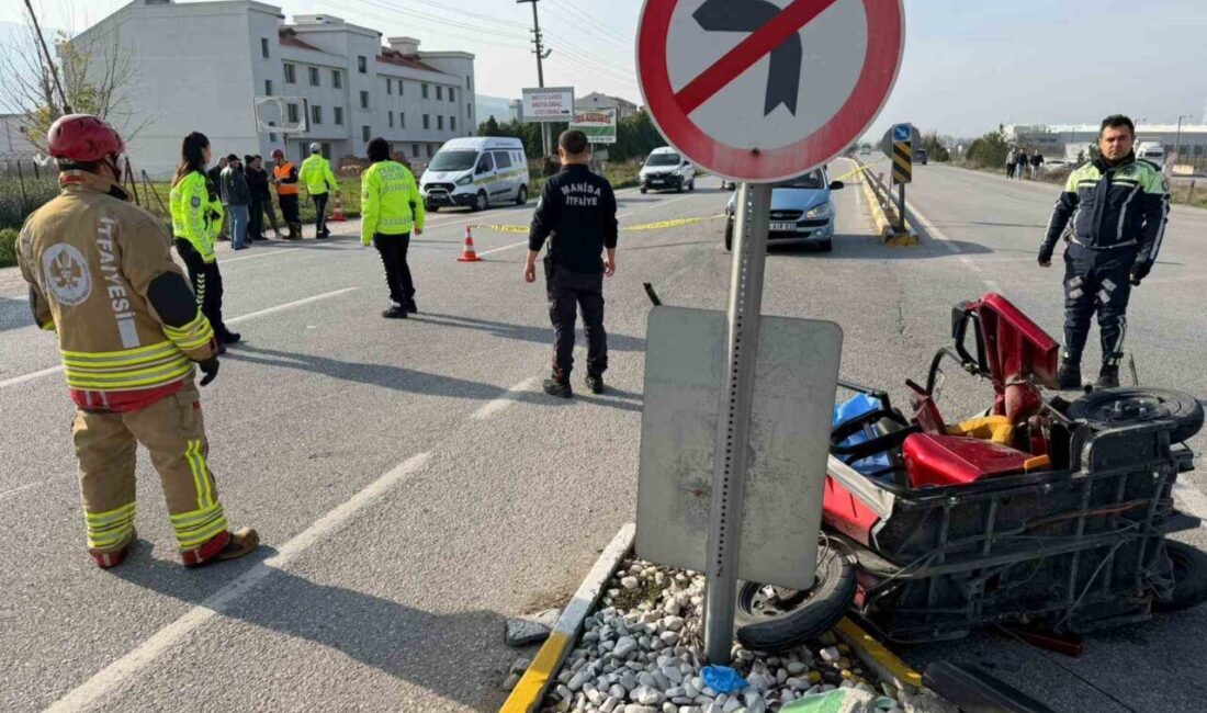 Manisa’nın Akhisar ilçesinde yaşanan trafik kazasında, 55 yaşındaki Hasan Çalışkan,