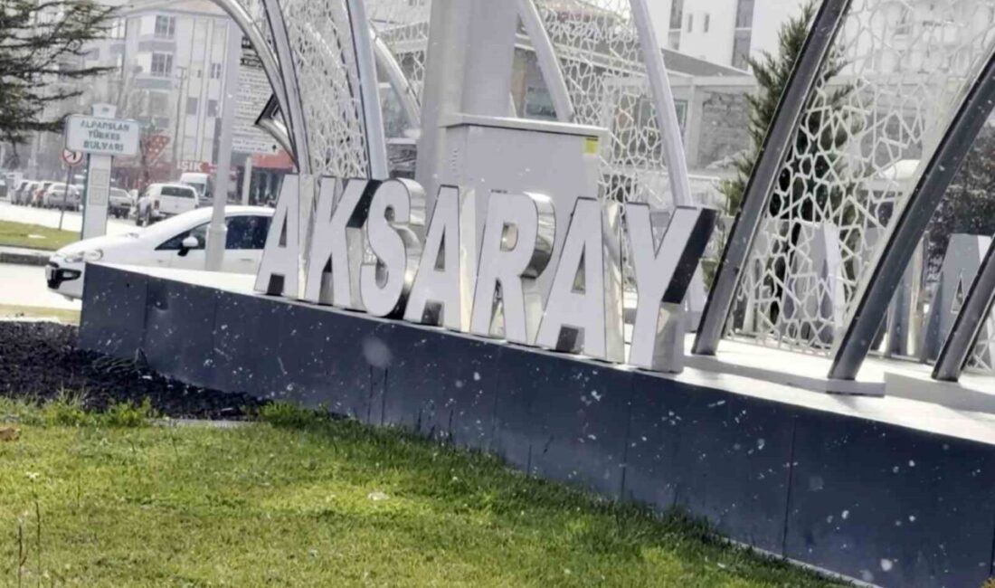 Aksaray’da hava sıcaklıklarının ani bir şekilde düşmesiyle birlikte bugün şehir