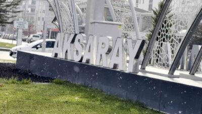 Aksaray’da hava sıcaklıklarının ani bir şekilde düşmesiyle birlikte bugün şehir