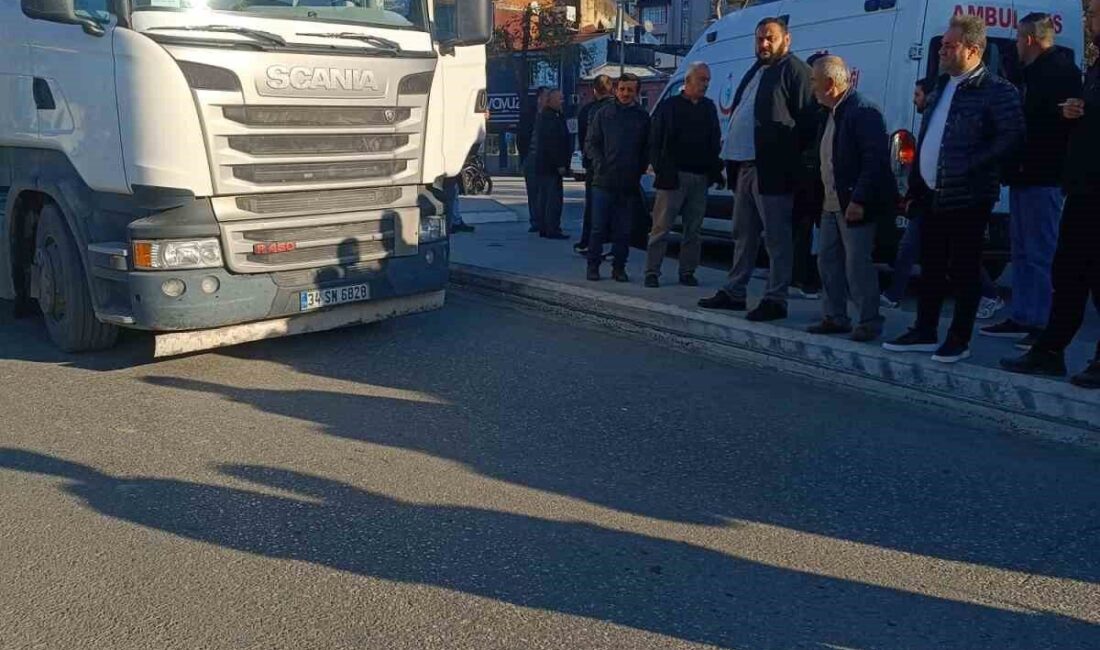 Alaplı ilçesinde, Karşıyaka İstanbul Caddesi’nde meydana gelen bir olayda, karşıya