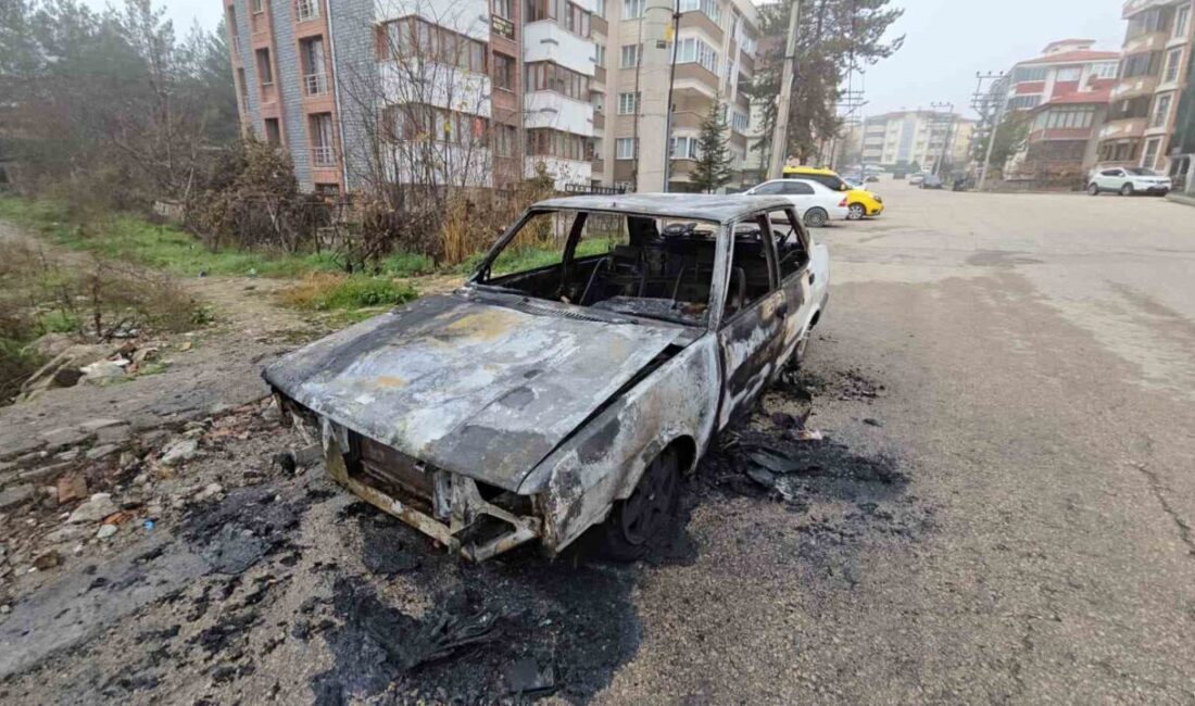 Safranbolu ilçesine bağlı Emek Mahallesi Ihlamur Sokak’ta park halindeyken aniden