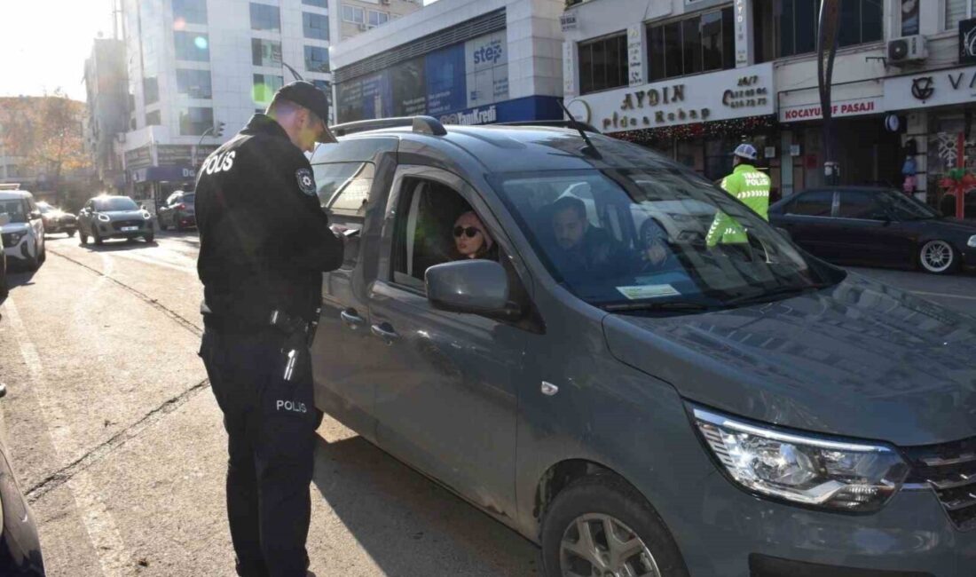 Aliağa İlçe Emniyet Müdürlüğü, ilçe genelinde yılbaşı kutlamalarını huzur ve