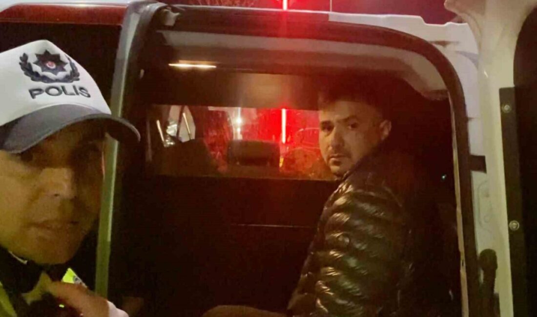 Aksaray’da bir sürücü, alkol aldıktan sonra aracını kullanarak emniyet müdür