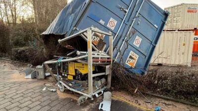 Hanau, Almanya’da, 2. Dünya Savaşı’ndan kalan bir bombanın etkisiz hale