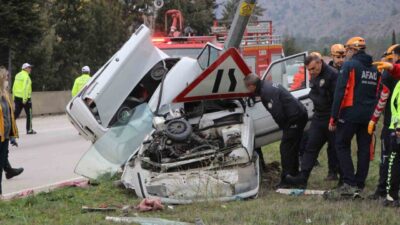 Amasya’da genç bir avukat, duruşmaya gitmek için kullandığı aracın aydınlatma