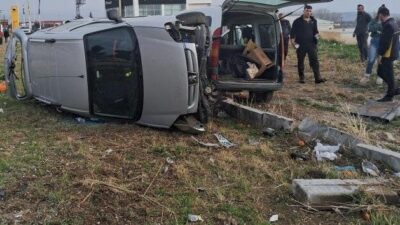 Merzifon ilçesinde meydana gelen trafik kazasında 4 kişi yaralandı. 34
