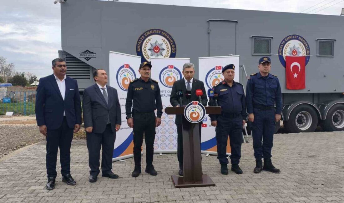 Antalya Valisi Hulusi Şahin, Zeytinköy bölgesinin zehir tacirlerinden arındırılması için