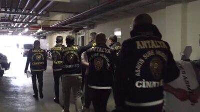 Antalya’da bir kişinin silahla yaralanması olayıyla ilgili 7 şüpheliden 2’si