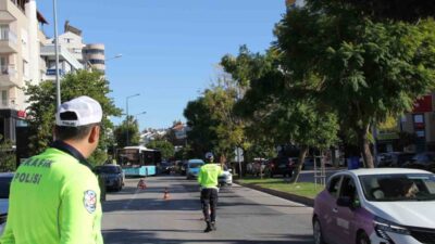 Antalya’da son yedi günde yapılan trafik denetimlerinde 46.656 araç ve